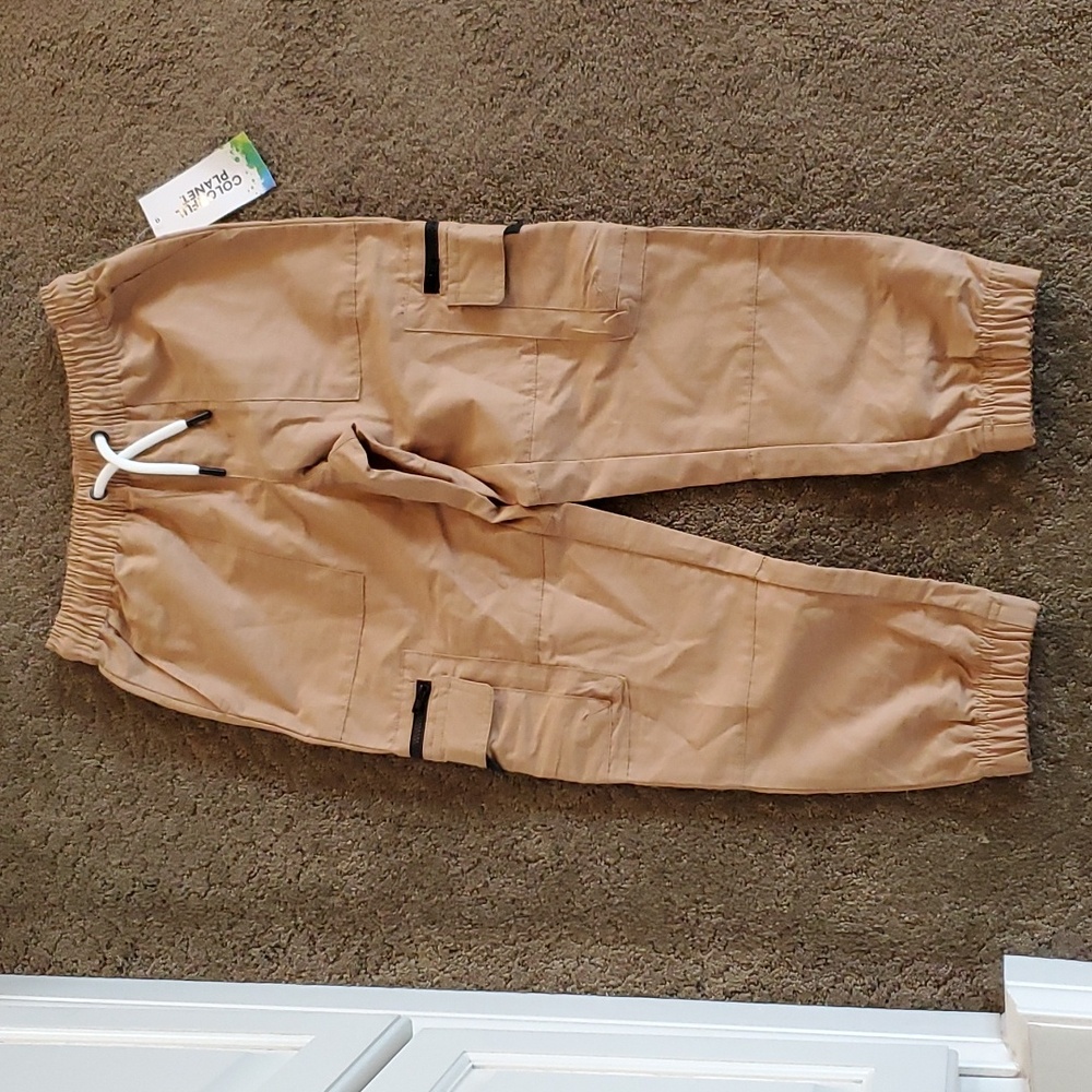 Boys Colorful Planet Utility Jogger Pants Size S 6/7 Med 8 L 10/12 XL 14/16 NWT